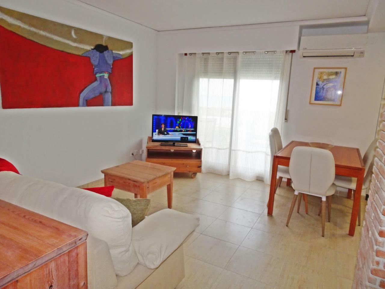 Neptuno Apartamento - Frente A La Playa Daimús Exterior foto