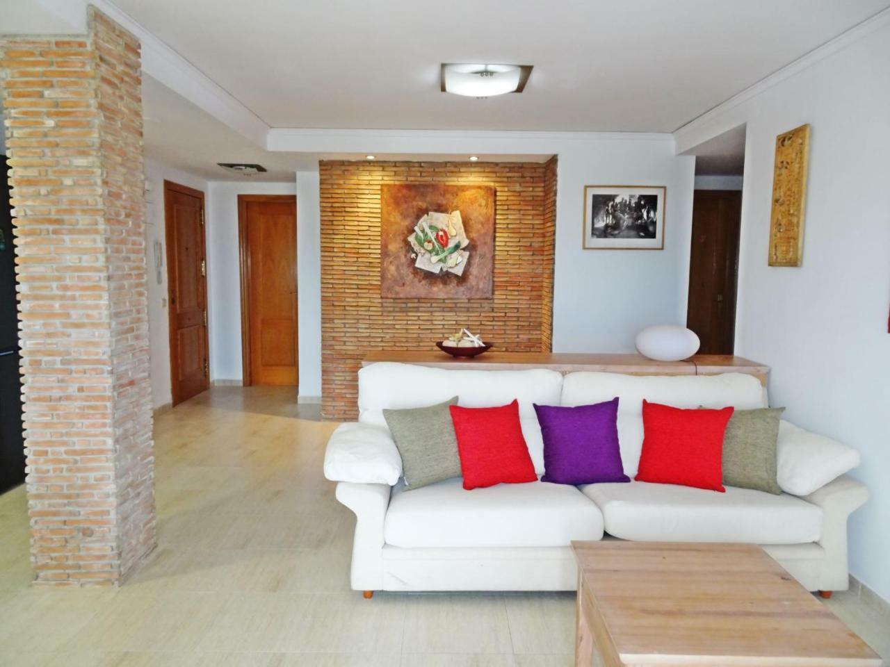 Neptuno Apartamento - Frente A La Playa Daimús Exterior foto